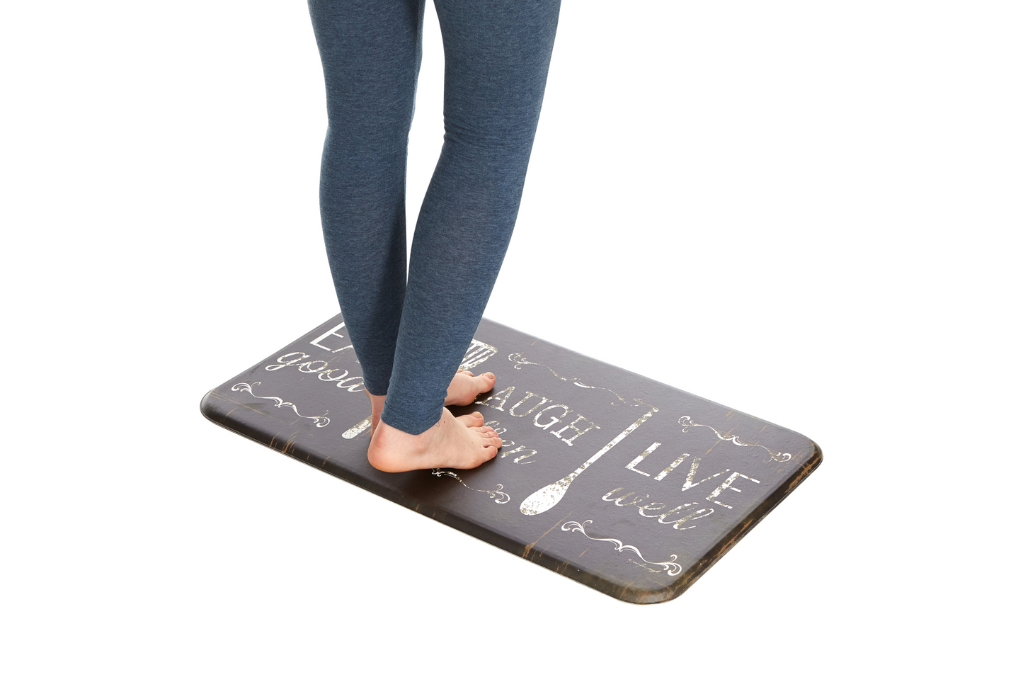 Eat Laugh Live Antifatigue Kitchen Mats