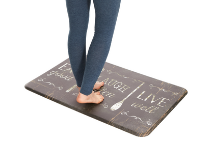 Eat Laugh Live Antifatigue Kitchen Mats