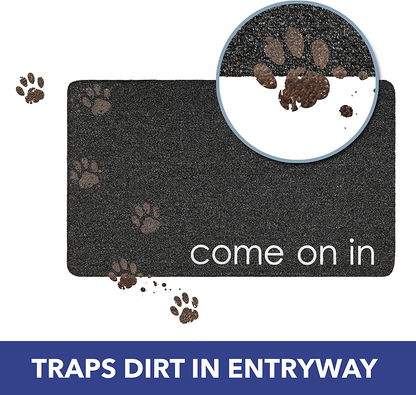 ''Home Sweet Home'' Outdoor Rubber Doormat 18" x 30"