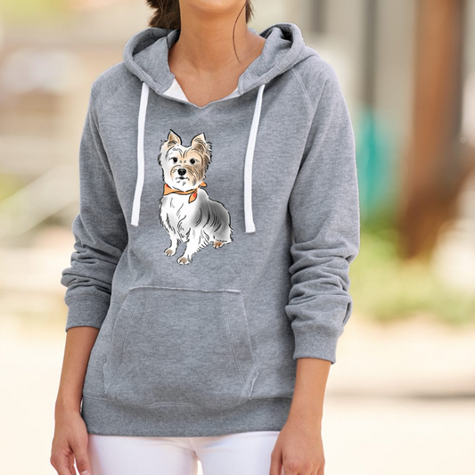 Choose your cartoon breed Oxford Hooded Sweatshirt