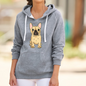 Choose your cartoon breed Oxford Hooded Sweatshirt