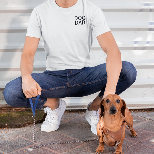 Dog Dad Custom Face Shirt