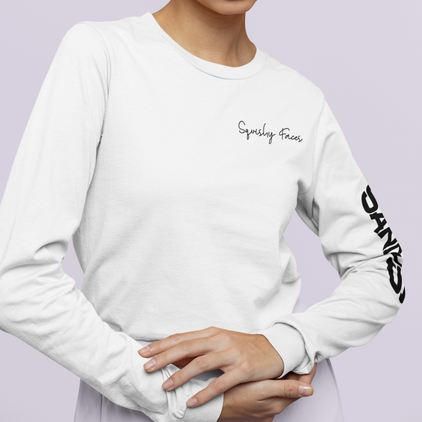 Sandy Paws Logo Long Sleeve