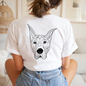 Dog Mom Custom Face Shirt